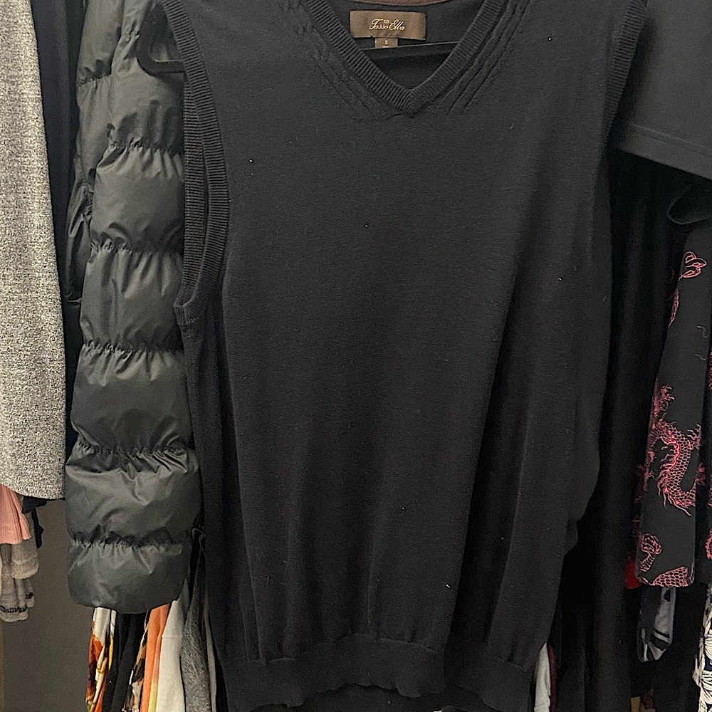 Black professional tank top